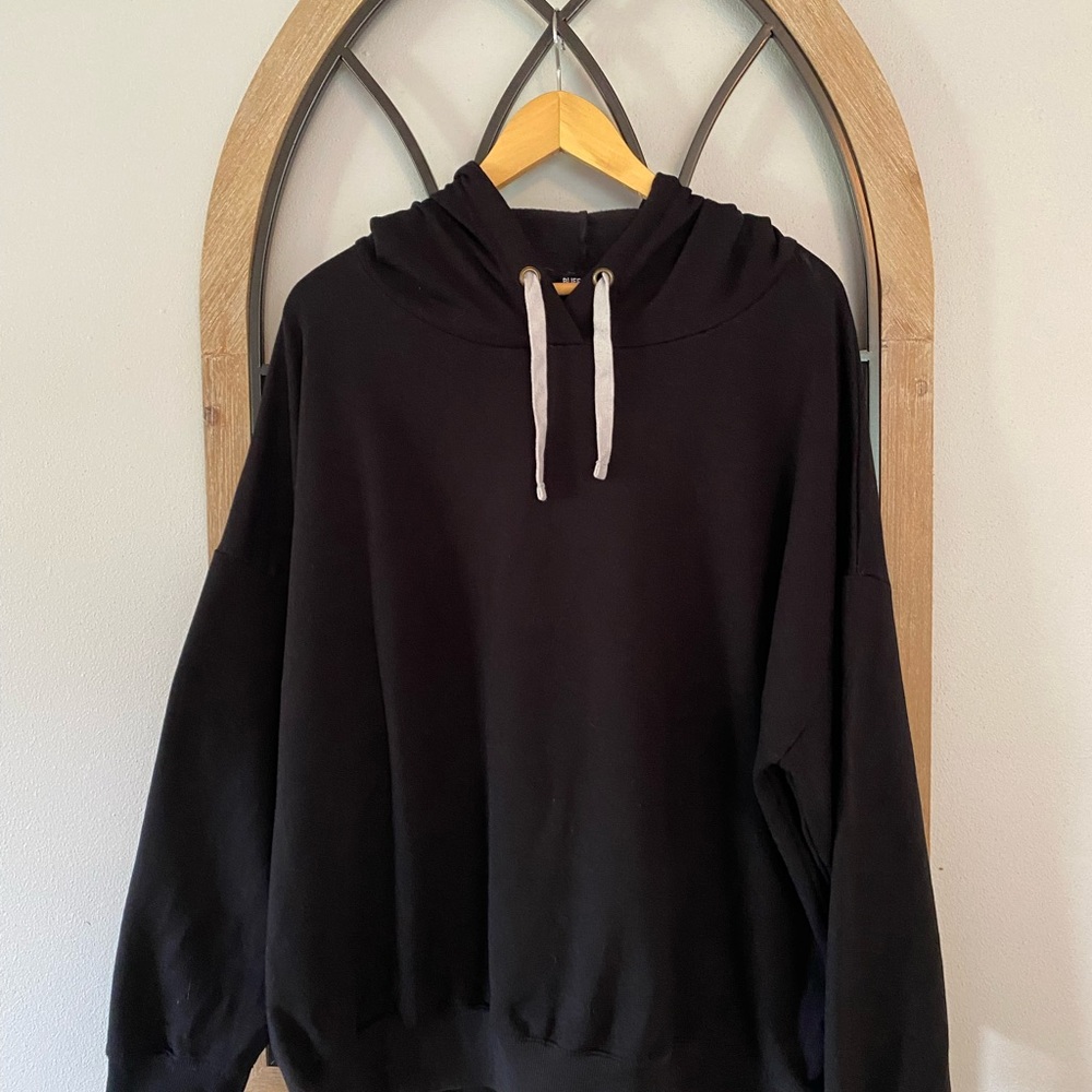 EUC! Cozy Buffalo by David Bitton Black Hoodie Sweatshirt XXL